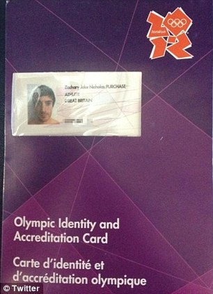 London 2012 Olympics: Athletes 'hand golden ticket to terrorists' by posting security pass pictures on Twitter  