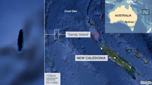South Pacific Sandy Island 'proven not to exist'
