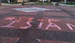 #StopIslam, Trump 2016 written on University of Michigan campus