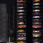 This 150-foot-tall 'vending machine' will serve you a Ferrari