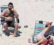 Chris Christie, New Jersey governor, enjoys beach he closed to public