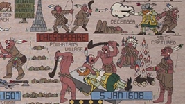 'Remove racist' Native American tapestry from public display