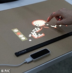 Interactive paperboard device brings magic to the table