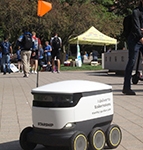 Fleet of food delivery robots launched at University of Houston