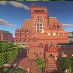 Campus is closed, so college students are rebuilding their schools in Minecraft