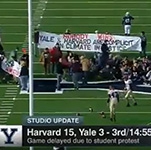 Charges dropped against climate protesters who delayed Harvard-Yale game