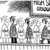 More high school grads than ever are going to college, but 1 in 5 will quit