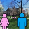 Do outnumbered men feel 'uncomfortable' on campus?