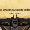 An ode to the sustainability profession