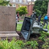 UOregon condemns 'unacceptable' statue vandalism...but bows to perpetrator's demands